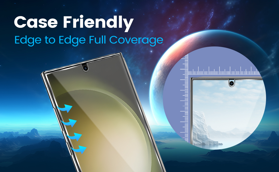 TQLGY 3 Pack Screen Protector for Samsung Galaxy S24 Ultra