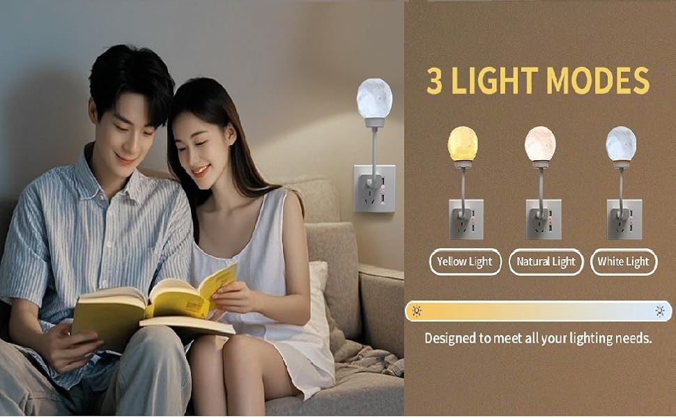 Moon Night Light Can Be Timed lamp