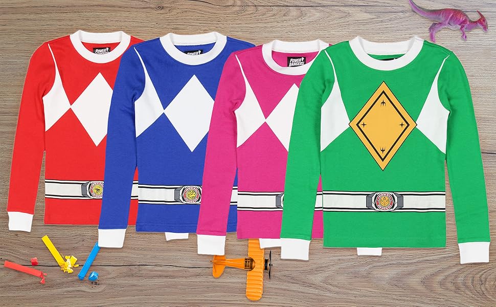 Power Rangers pajama set