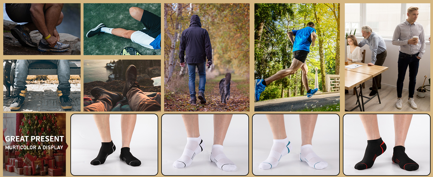 men's ankle socks size 10-13