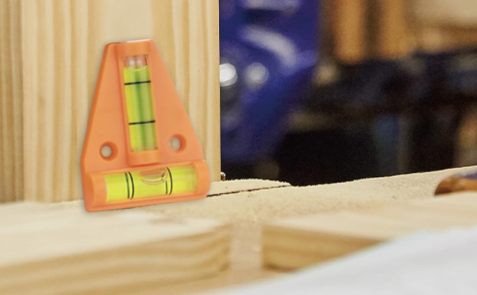 P.I.T. Bubble Levels Set with Circular Bubble Level/RV T Level/Hanging