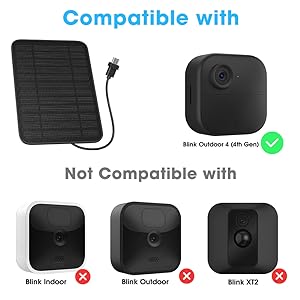Compatible with New Blink Outdoor 4 (4th Gen) Camera