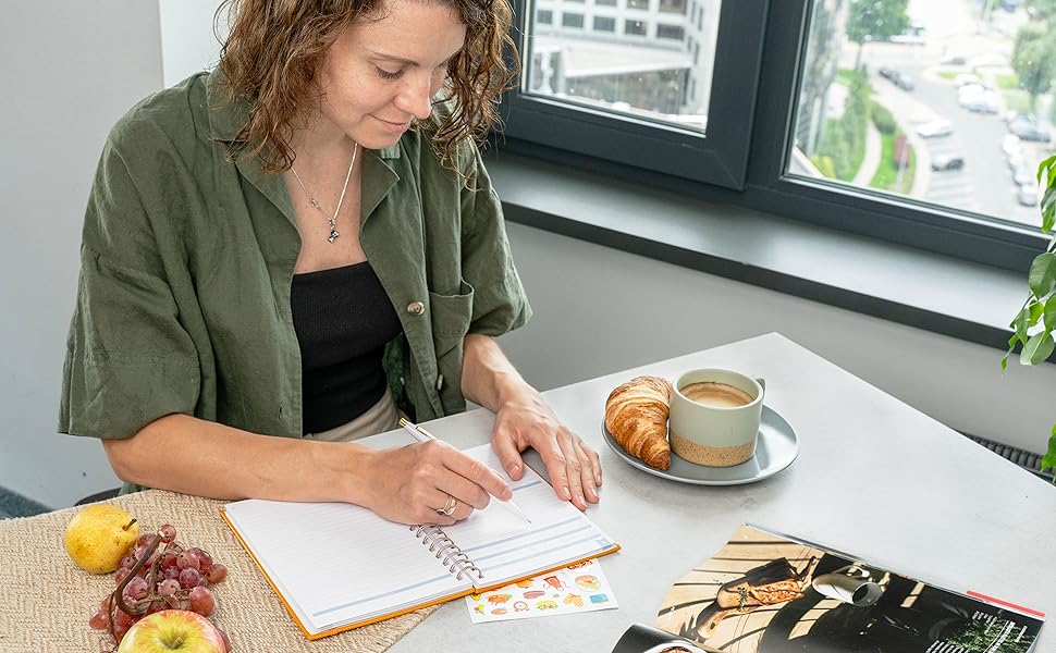 Clever Fox Recipe Book Spiral U2013 Make Your Own Family Cookbook U2013 Blank Recipe Notebook Organizer U2013 Empty Cooking Journal To Write In Recipes U2013 Medium