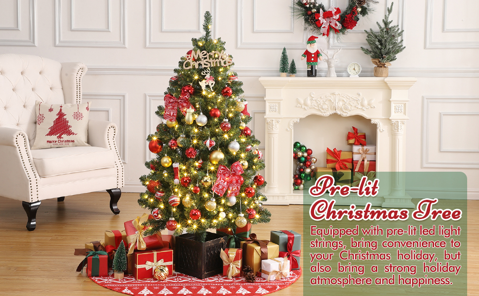 4.5ft Christmas tree