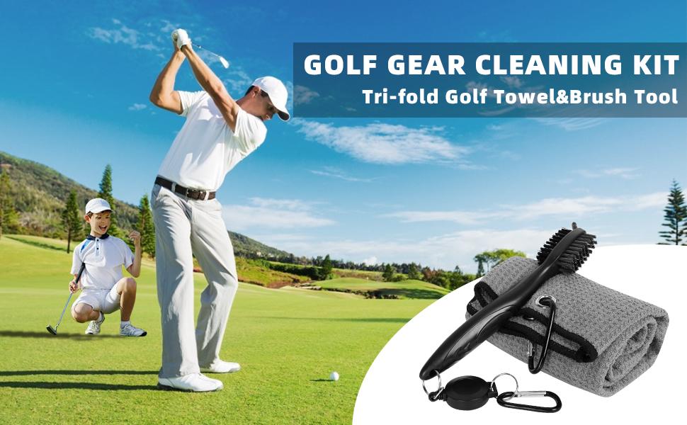 golf gear cleaning kit