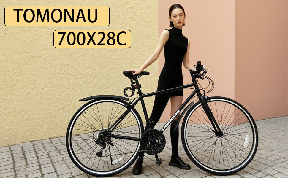 TOMONAU クロスバイク 自転車 700C(約27インチ) 21段変速 軽量 Amazon | TOMONAU クロスバイク 自転車 700C(約27インチ) 21段