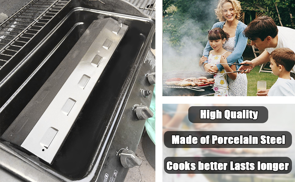 Hongso 27 inch Porcelain Steel Heat Plate Replacement for