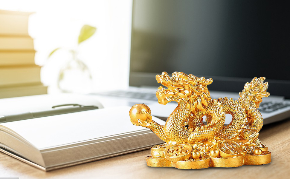 Money dragon ornaments