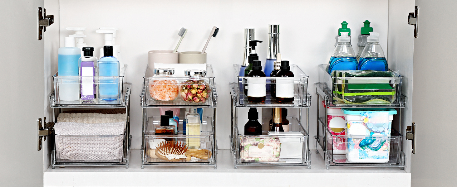 Clear Organizer with Dividers