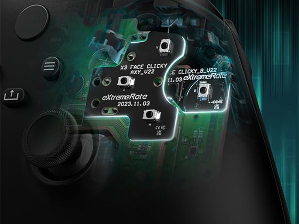 eXtremeRate ABXY Clicky Kit V2 for Xbox Core Controller