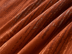 WONGS BEDDING Comforter Set King, Thanksgiving Burnt Orange 7 Pieces Bed in a Bag Abstract Gradient Soft Microfiber Fall Terracotta Bedding Set with Flat Sheet, Fitted Sheet, Pillow Shams, Pillowcases Ultra Soft Microfiber