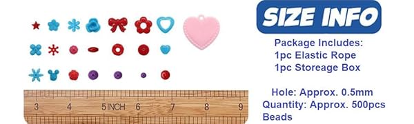 Elastic Rope Line stretch line string heart bow bunny mickey star flower round