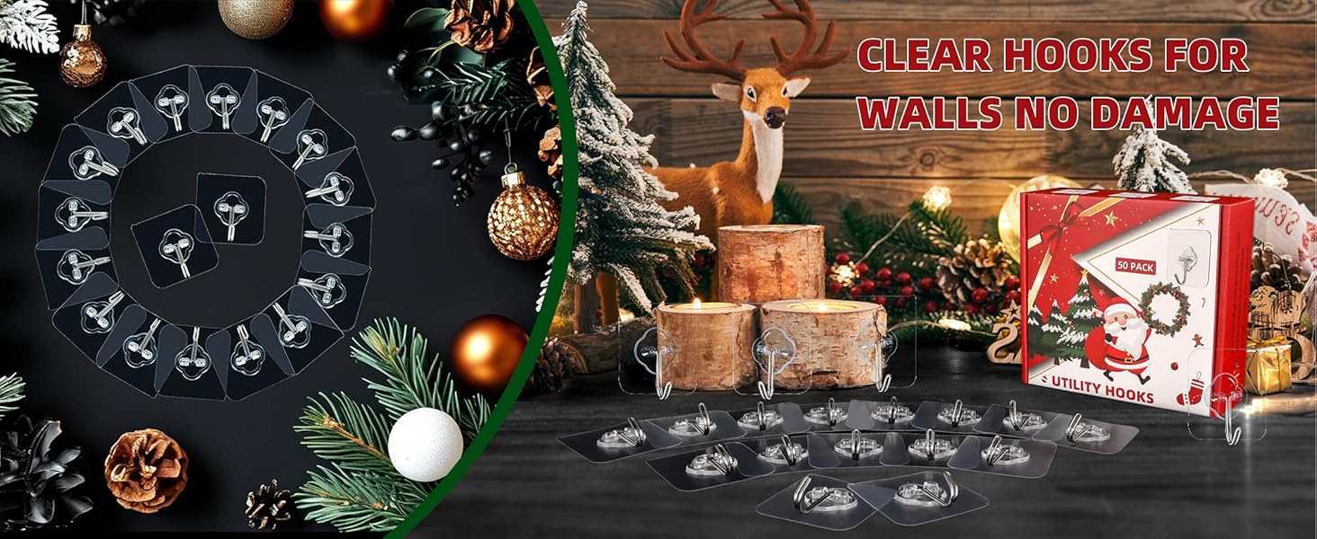 Adhesive Wall Hooks for Hanging