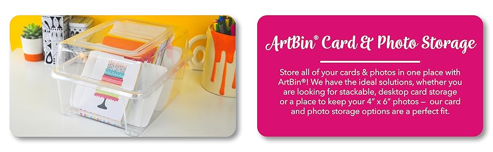 ArtBin Card & Photo Storage