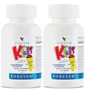 Forever Living - Forever Kids Chewable Multivitamin - Grape Flavor - Healthy Growth & Development...