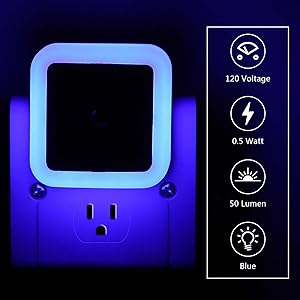 LED night light plug into wall