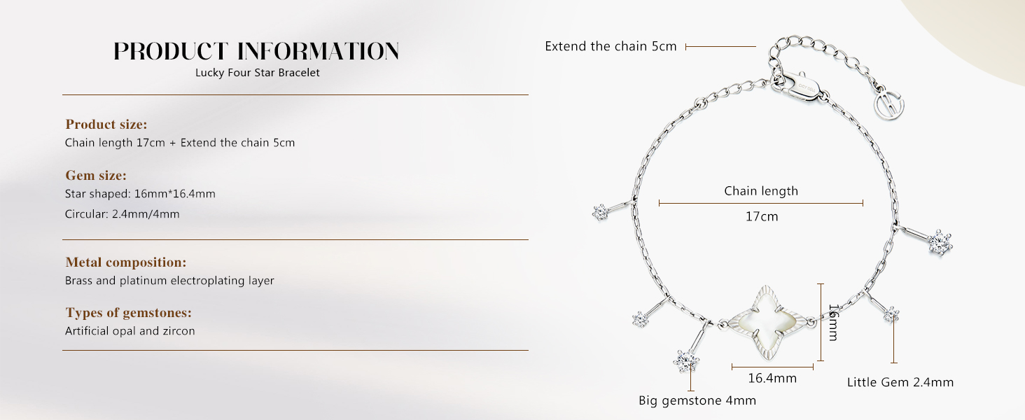 Chain Link Pendant Bracelets