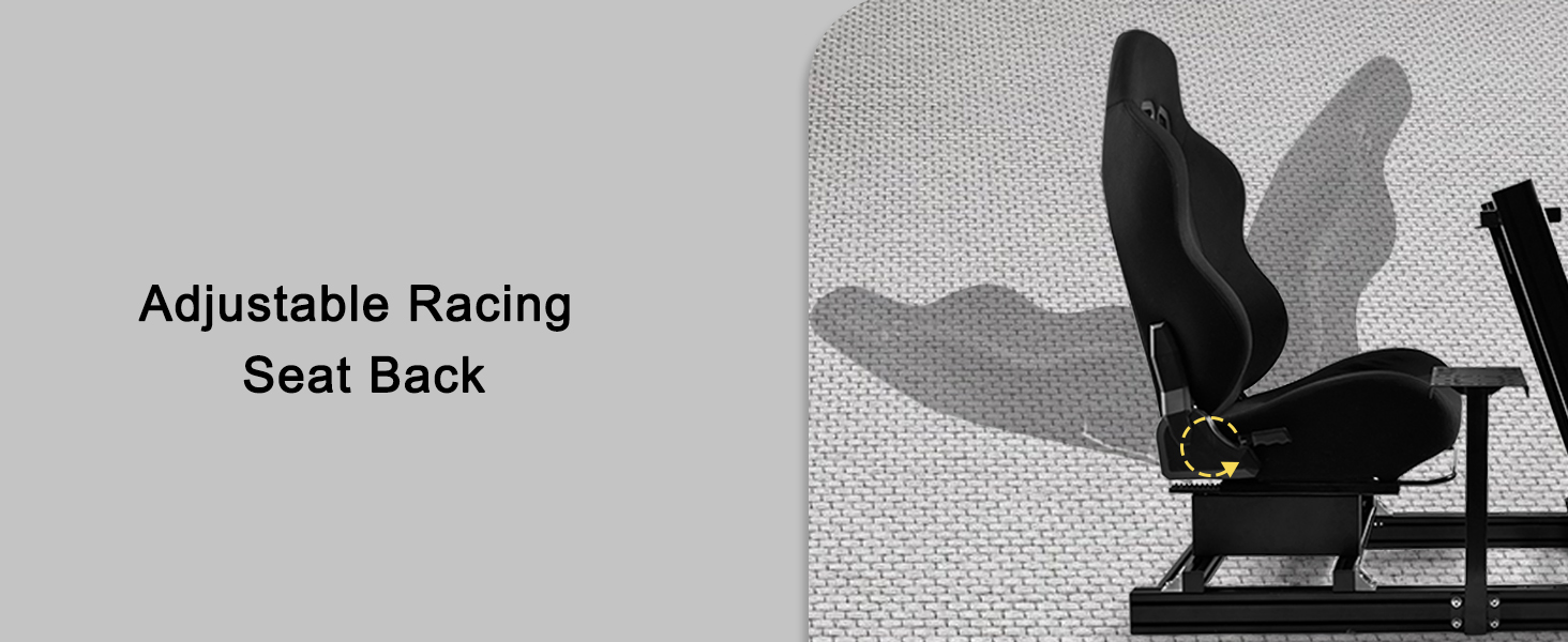 adjustable racing seat