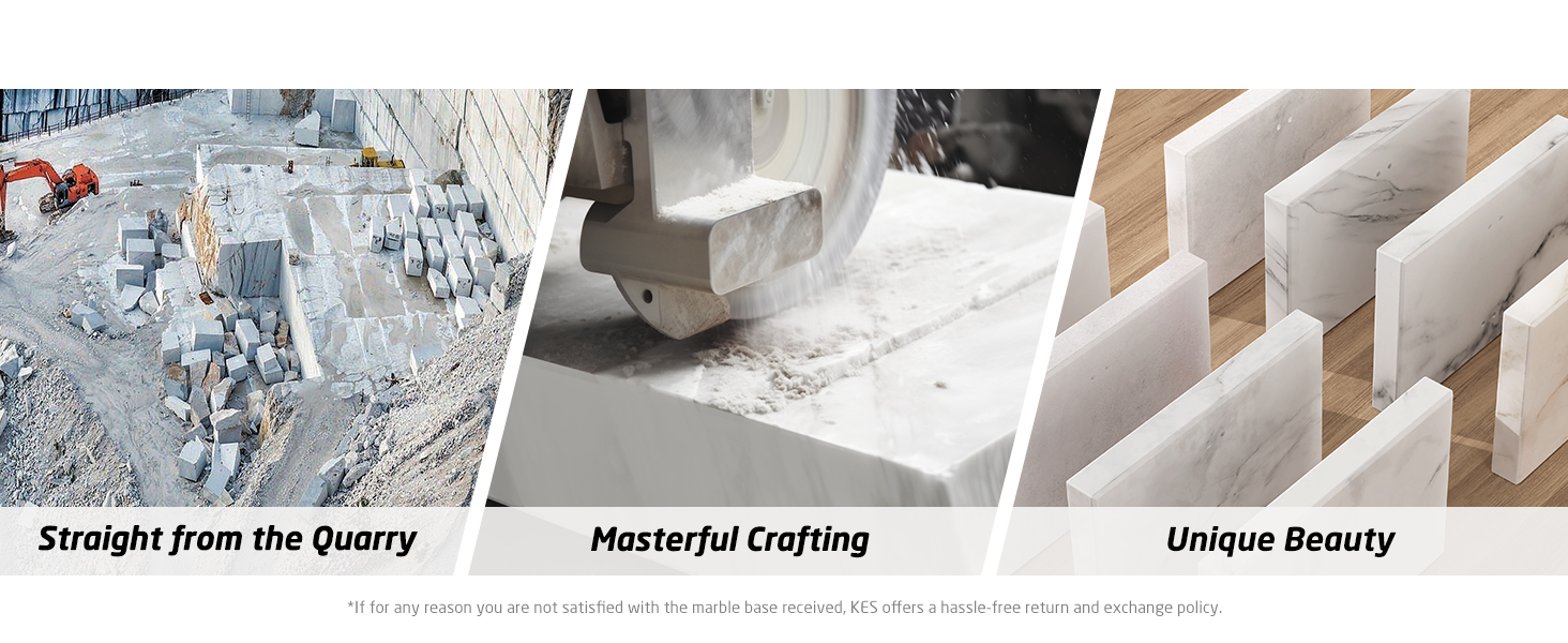 BTH217-2 Natural Marble Base