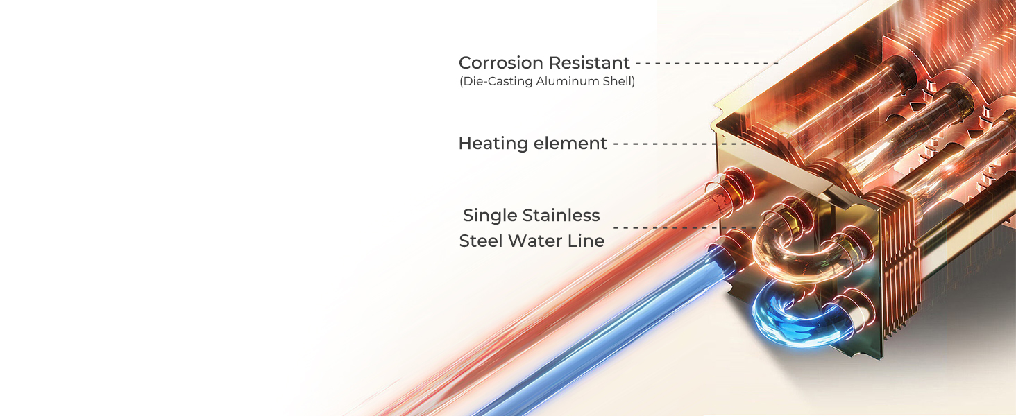 on demand water heater 27kW
