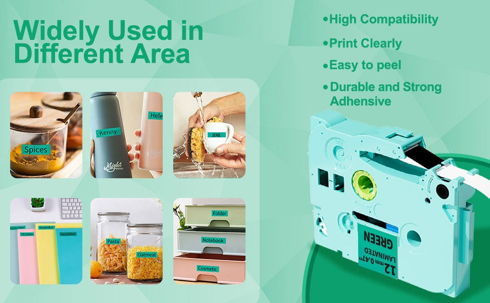 Label Tape Compatible Brother TZE TZ231 Laminated Label