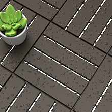 Waterproof pavers for outside