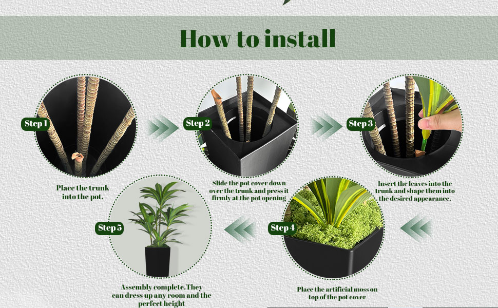 outdoor artificial plants
