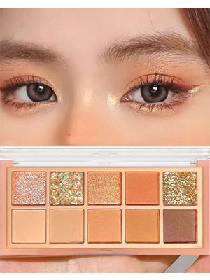  Nude Matte Shimmer Glitter Pigment Eye Shadow Wterproof Long Lasting Eyeshadow…