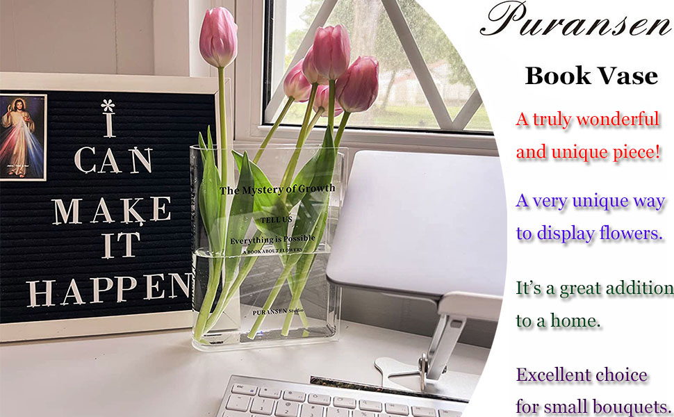 book vase for flowers