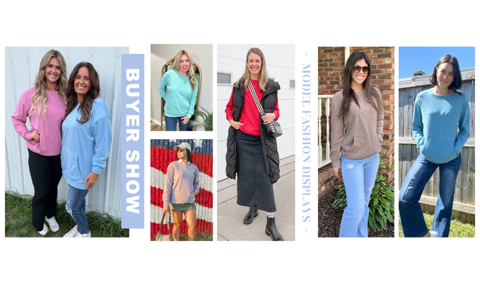 crew neck sweatshirt