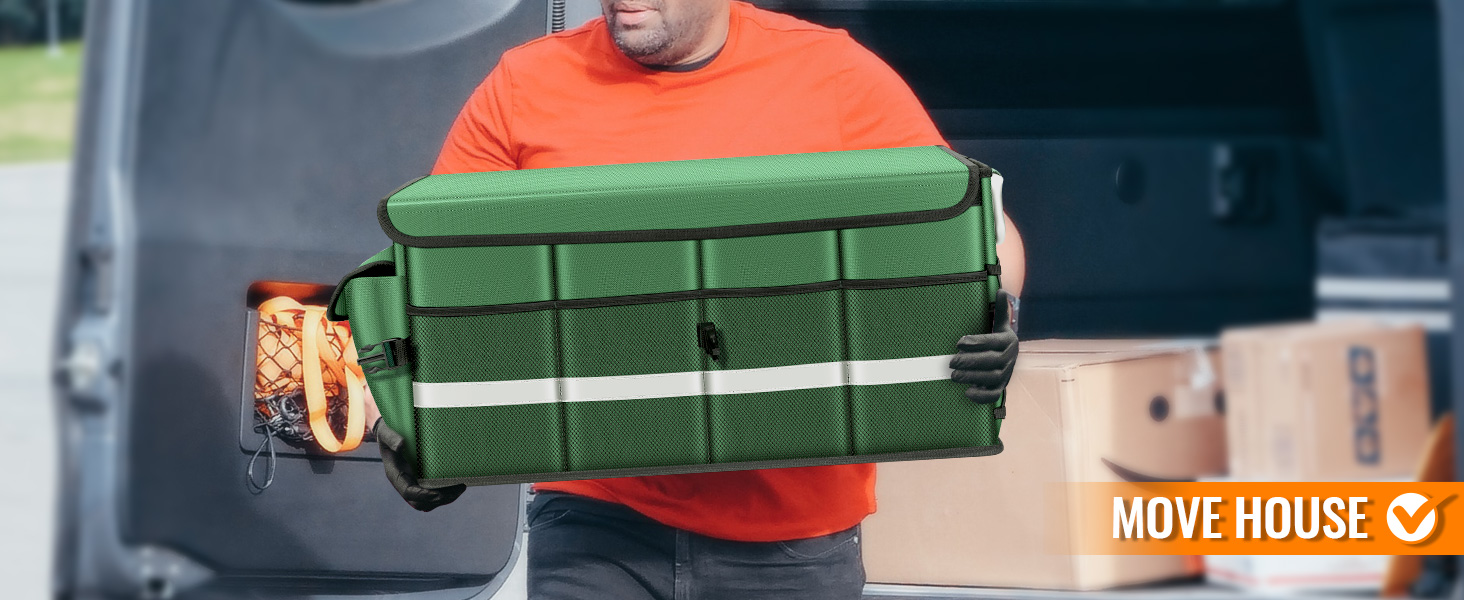 WINHUNT Car Trunk Organizer, Car Storage Organizer with