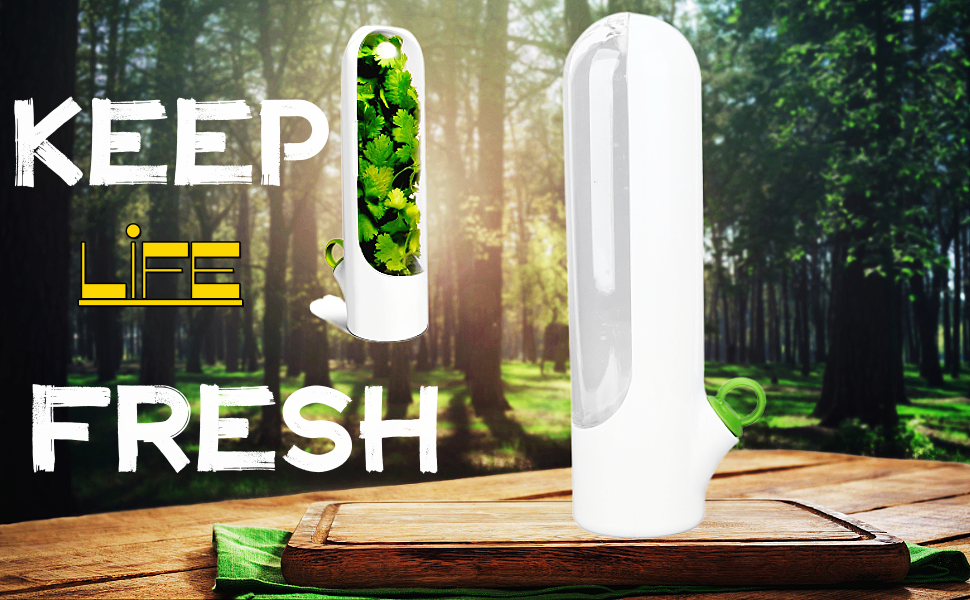 PUSOKEI Herb Saver Best Keeper for Freshest Produce,Produce Saver