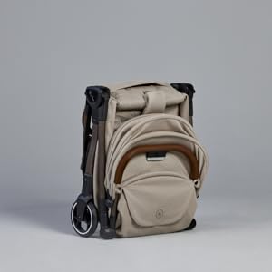 compact baby stroller toddler travel stroller stroller with UPF canopy overhead bin stroller