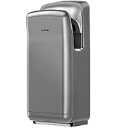 AIKE HEPA Filtered Vertical Hand Dryer Premium, 110-130V Silver Model AK2005H