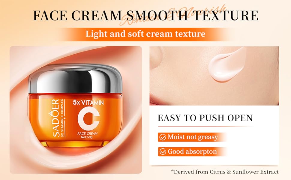 Amazon.com: 5x Vitamin C Skincare Kit, SADOER - 2 Bottles
