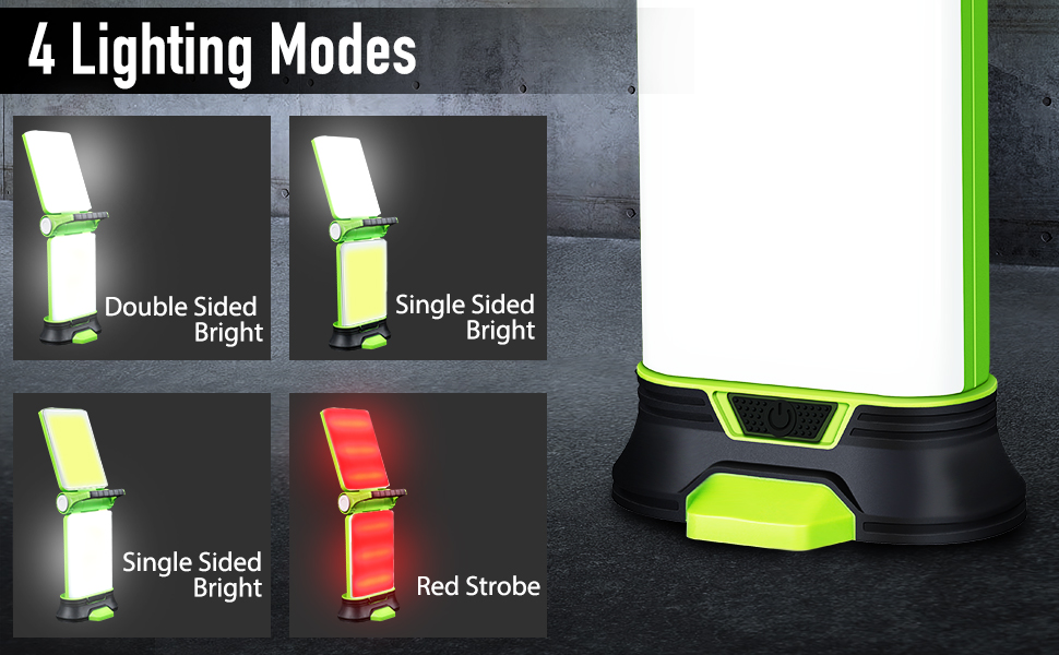 4 lighting modes