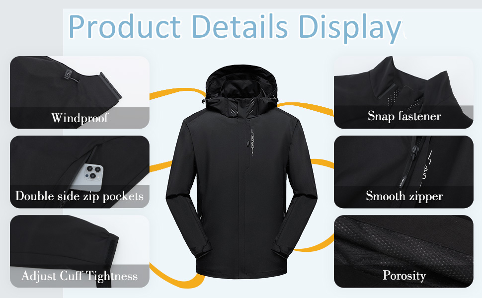 la nueva chaqueta de hombre con capucha