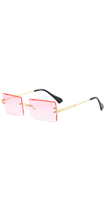 randlose Sonnenbrille