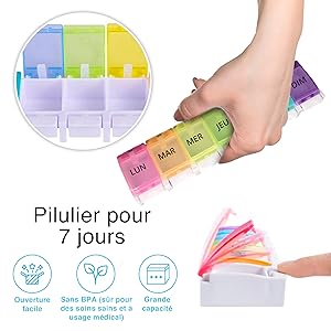 pilulier semainier 