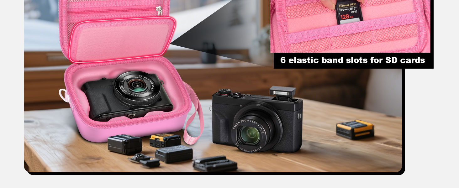 Powershot camera case for canon G7X