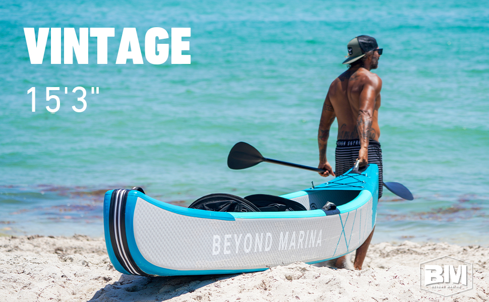 BEYOND MARINA Inflatable Kayak 3 Person Drop Stitch