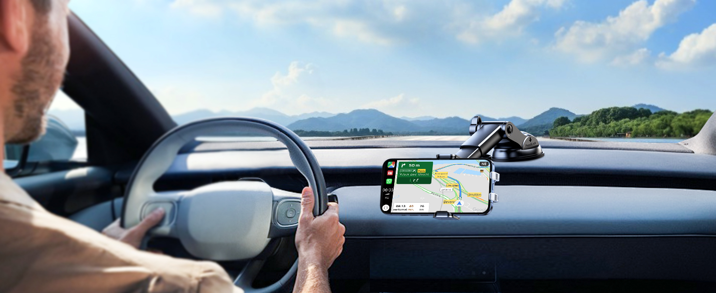 EOIWUY Wireless Car Charger Mount