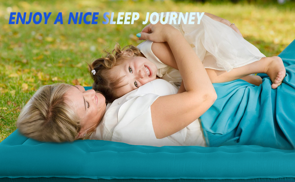 NOWTOWIN Double Sleeping Pad for Camping, Extra Thick 4.7