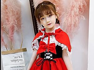 Amazon.co.jp: [Lalapala] ハロウィン コスプレ 子供 女の子 赤