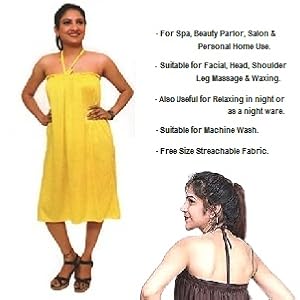 Facial Care Parlour Body Massage Beauty Salon gown
