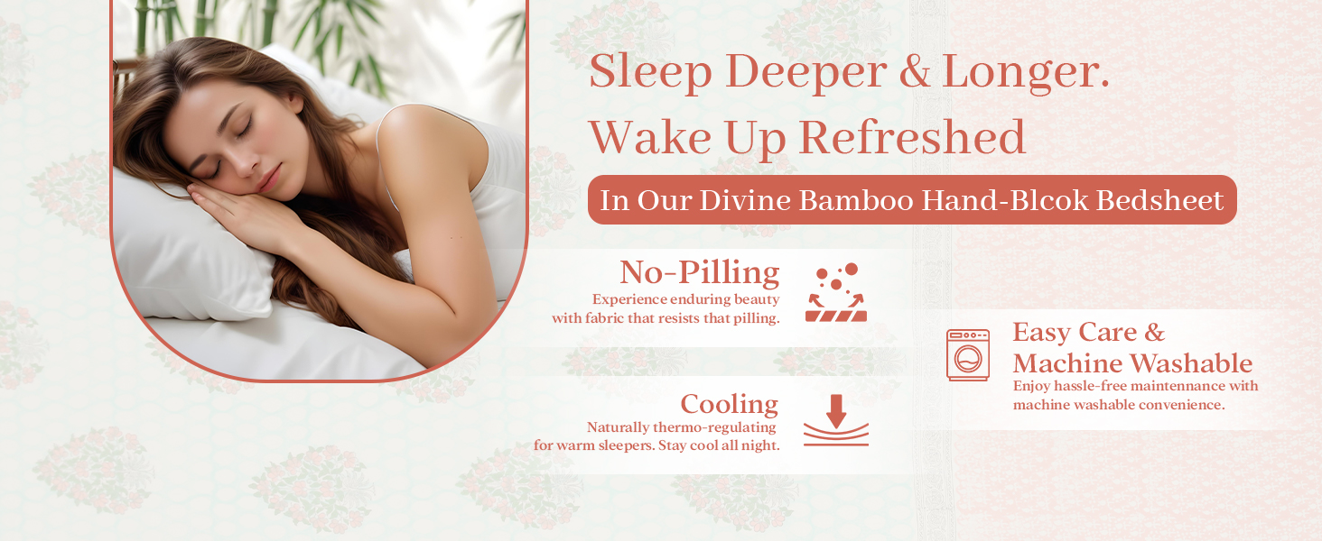 LINENWALAS Rayon Derived from Bamboo Luxury Flat Sheet for