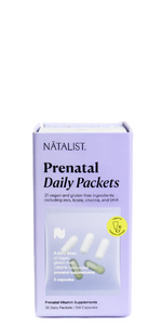 prenatal daily packets 21 pregnancy postpartum vitamin support supplements