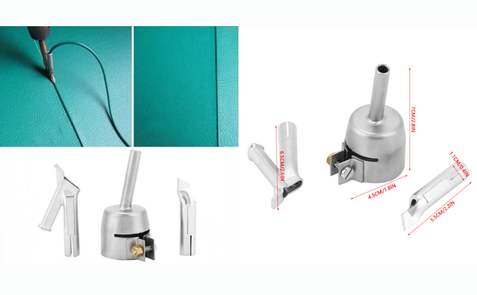 3Pcs 5mm Speed Welding Nozzles Tips Titanium Allot Round Shape Welder