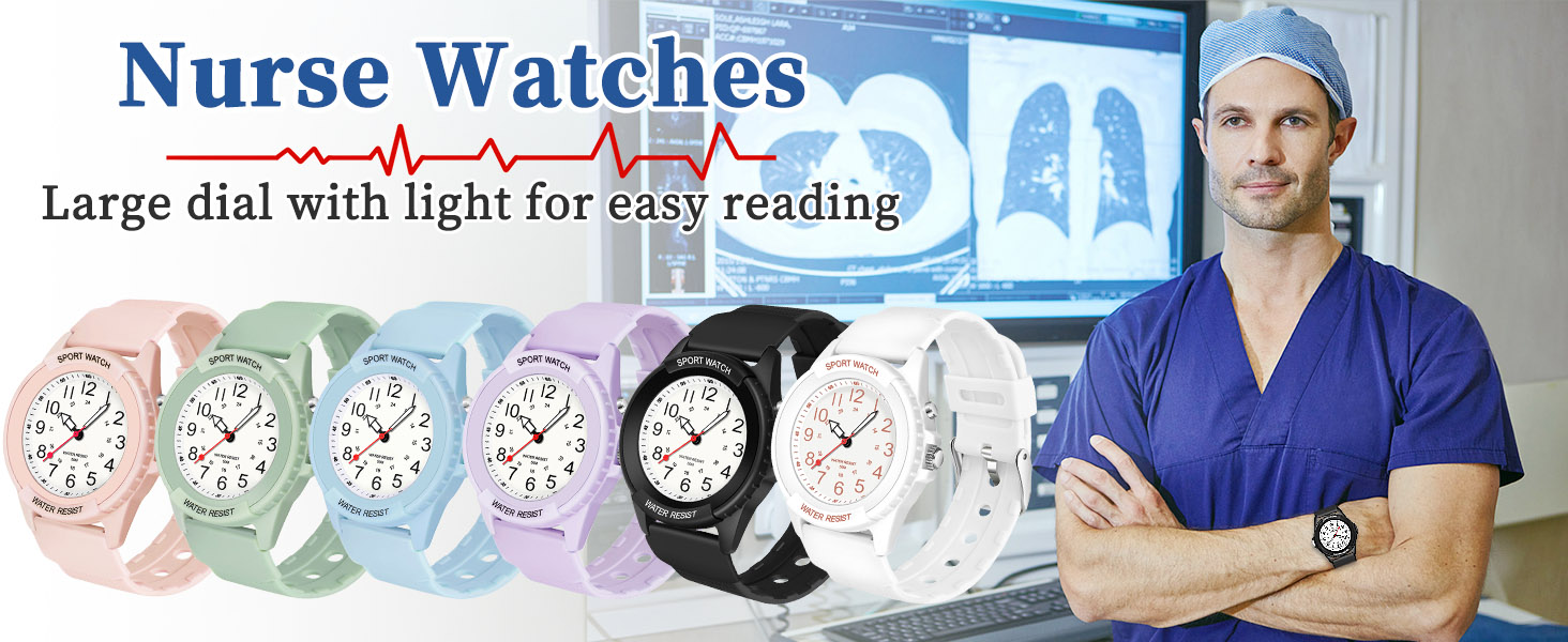 Nurse Watch for Medical, Professionals and Students