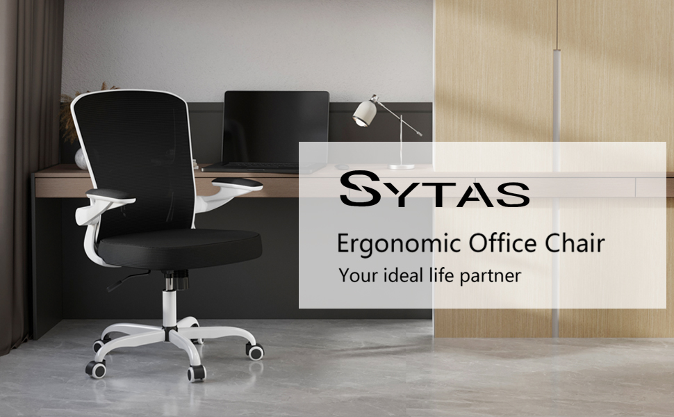 Sytas Ergonomic mesh Office Chair, Home Office Desk Chairs Ergonomic